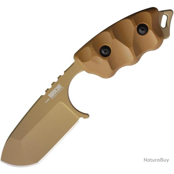 Couteau Fixe Hardcore Hardware Australia LFK-07 Gen 2 Lame Acier B�hler K340 Manche G10 HBBLFK07DE