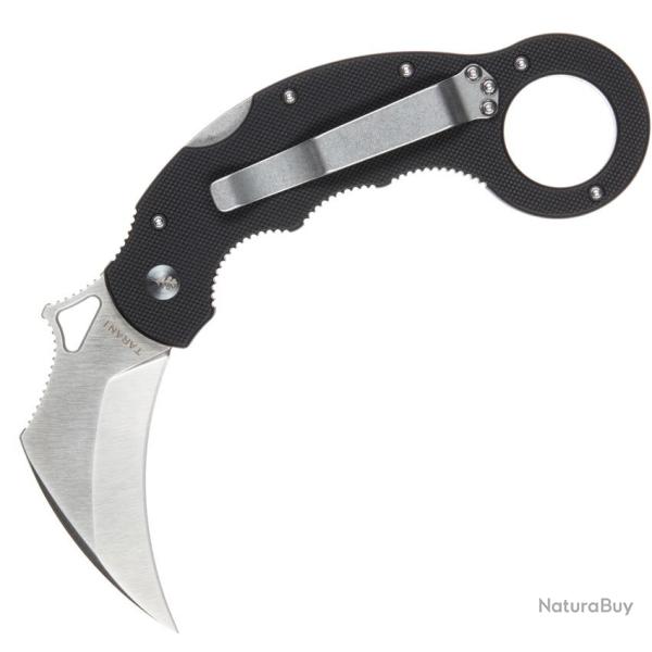 Couteau Pliant High Desert Blade Works Lame Acier D2 Manche G10 Noir HDTJBKB1G2