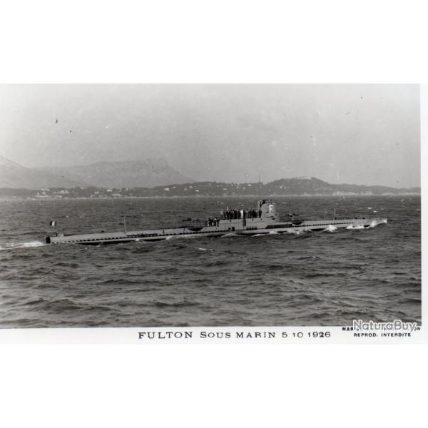 Carte postale ancienne Fulton Sous-Marin 5 10 1926 - N�8935