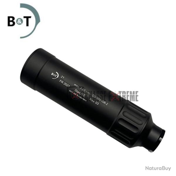 Silencieux B&T Starlite 1/2x28 Cal 308 - 7.62mm