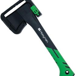Hachette Hooyman Saws Small T&ecirc;te Acier Carbone Manche Synth&eacute;tique Noir et Vert HYM1112241