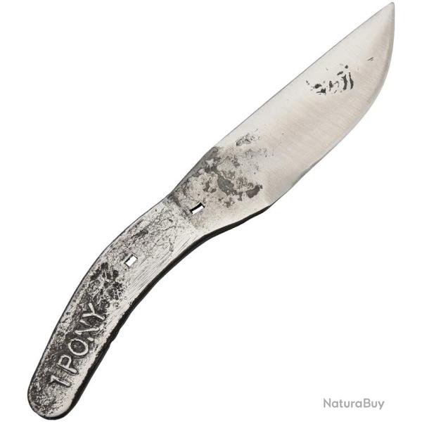 Couteau Fixe Iron Mountain Metal Craft Pony Lame Acier �tui Cuir CST3