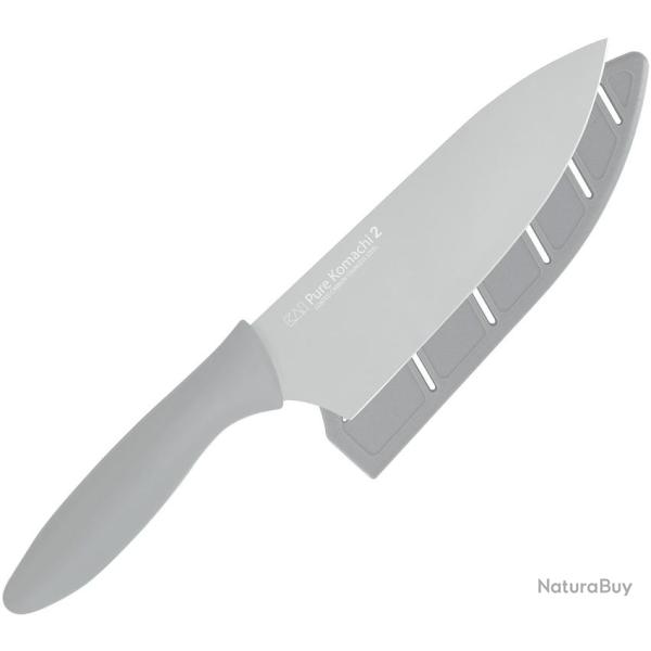 Couteau de Chef Kai USA Komachi 2 Lame Inox Manche Synth�tique Gris �tui Plastique KAI5077