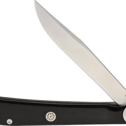 Couteau Pliant Kai USA Lame Acier 420J2 Manche POM Noir &Eacute;tui Cuir KAI5700