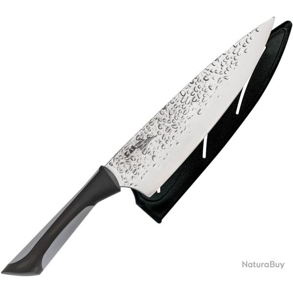 Couteau de Chef Kai USA Luna Lame Acier 1.4116 Manche Synth�tique Noir et Gris KAI7066