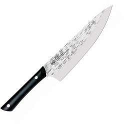 Couteau de Chef Kai USA Professional Lame Acier AUS-6 20,32 cm Manche POM Noir KAIHT7066