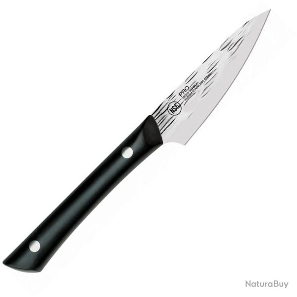 Couteau d'Office Kai USA Professional Lame Acier AUS-6 Manche POM Noir KAIHT7068