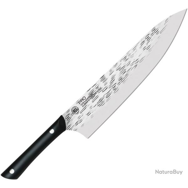 Couteau de Chef Kai USA Professional Lame Acier AUS-6 25,4 cm Manche POM Noir KAIHT7078