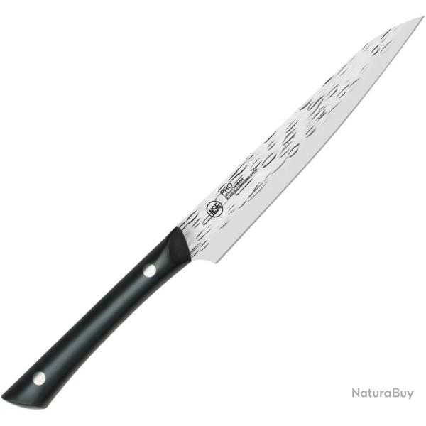 Couteau Utilitaire Kai USA Professional Lame Acier AUS-6 Manche POM Noir KAIHT7084