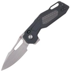 Couteau Pliant Ketuo Mini Griffin Lame Acier 14C28N Manche G10 et Carbone Noir Linerlock KETM068