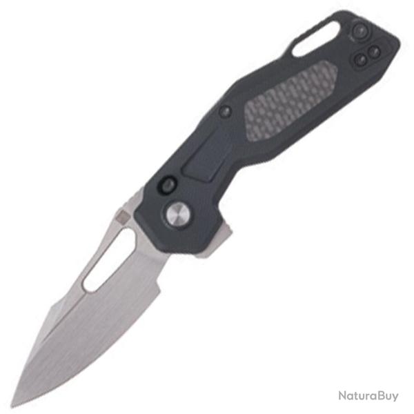 Couteau Pliant Ketuo Mini Griffin Lame Acier 14C28N Manche G10 et Carbone Noir Linerlock KETM068