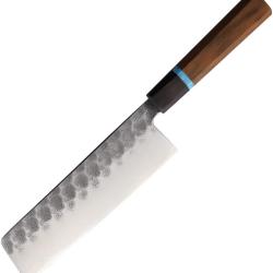 Couteau de Cuisine Ketuo Kawahiro Cleaver Lame Acier Manche &Eacute;b&egrave;ne KH6610