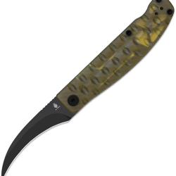 Couteau Pliant Kizer Cutlery Kiwami Top PEI Lame Acier CTS-BD1 Hawkbill Linerlock KIV3809SH2