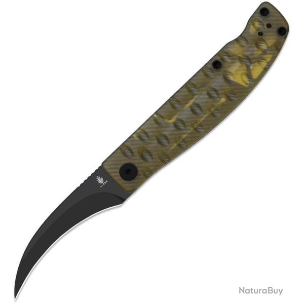 Couteau Pliant Kizer Cutlery Kiwami Top PEI Lame Acier CTS-BD1 Hawkbill Linerlock KIV3809SH2