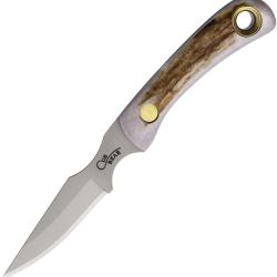 Couteau Fixe Knives Of Alaska Cub Bear Lame Acier CPM-S30V Manche Os &Eacute;tui Cuir KOA00027FG