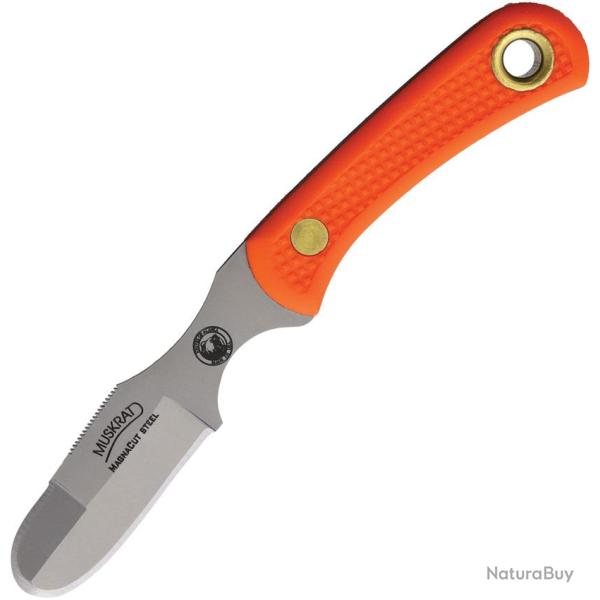 Couteau Fixe Knives Of Alaska Muskrat Suregrip Lame Acier CPM-MagnaCut �tui Cuir KOA00055FG