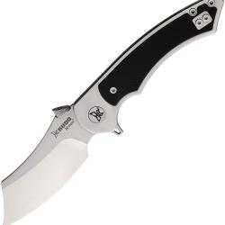 Couteau Pliant Krudo DAO LTE Lame Acier 9Cr18MoV Manche Inox et G10 Noir Framelock SNG646