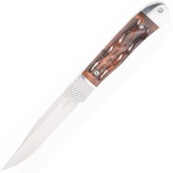 Boker Plus Hidden Release Trapper Appaloosa Bone