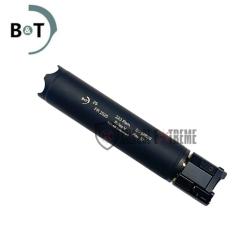 Silencieux B&T Rotex-V pour Cache Flamme M4 Noir Cal 223 Rem