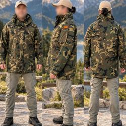 Parka Militaire Espagnole Camouflage Boscoso (Type Gore-Tex) - &Eacute;tat :Comme neuve