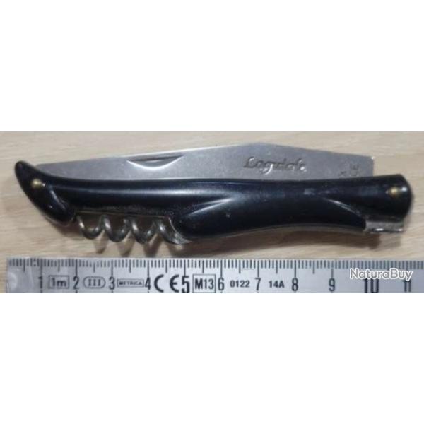 Couteau laguiole inox avec tire bouchon