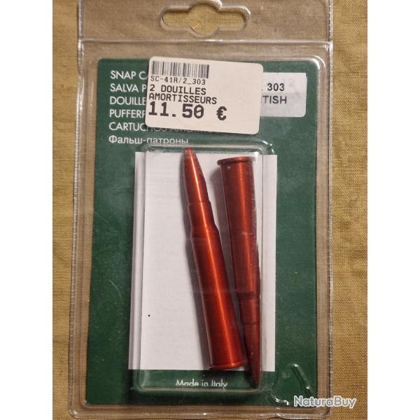 Douille amortisseur anodis�e (x2) cal. 303 BRITISH Stil Crin HILMAR SUPER DESTOCK !!!