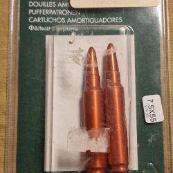 Douille amortisseur anodis&eacute;e (x2) cal. 7,5x55 Stil Crin HILMAR SUPER DESTOCK !!!