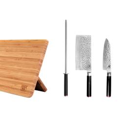 Asian 5-Piece Knife Set - Pakka Collection