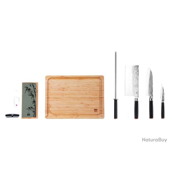 Asian 6-Piece Knife Set - Pakka Collection
