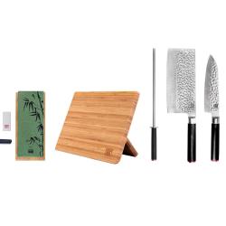 Asian Deluxe 6-Piece Knife Set - Pakka Collection