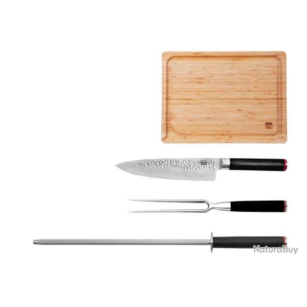 BBQ 4-Piece Knife Set - Pakka Collection