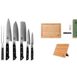 Complete 10-Piece Knife Set - Hashi Tsuchime Collection