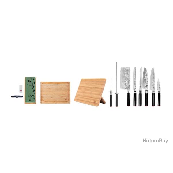 Complete 11-Piece Knife Set - Pakka Collection