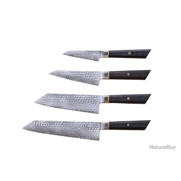 Complete 4-Piece Knife Set - Bunka San-Mai Collection