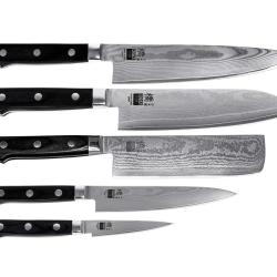 Complete 5-Piece Knife Set - Hashi Damascus Collection
