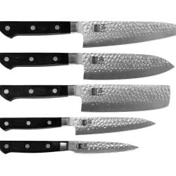 Complete 5-Piece Knife Set - Hashi Tsuchime Collection
