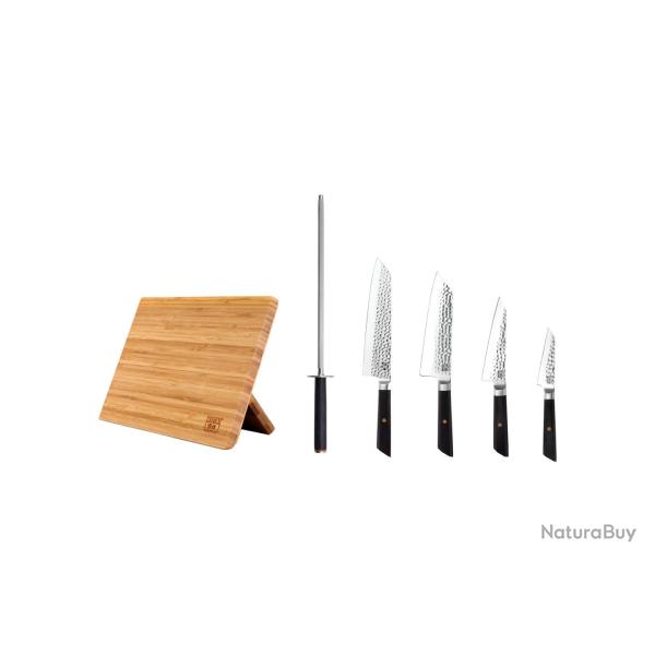 Complete 6-Piece Knife Set - Bunka Collection