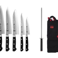 Complete 7-Piece Nomad Knife Set - Tsubame Collection