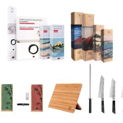 Complete 8-Piece Knife Set - Bunka Collection
