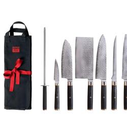 Complete 8-Piece Nomad Knife Set - Pakka San-Mai Collection