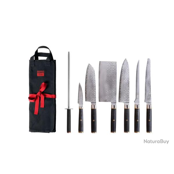 Complete 8-Piece Nomad Knife Set - Pakka San-Mai Collection