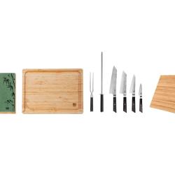 Complete 9-Piece Knife Set - Bunka Collection
