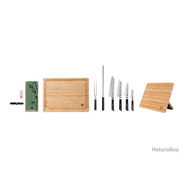Complete 9-Piece Knife Set - Bunka Collection