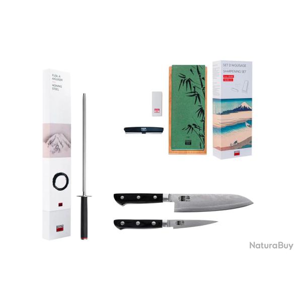 Essential 2-Piece Knife Set - Hashi Damascus Collection