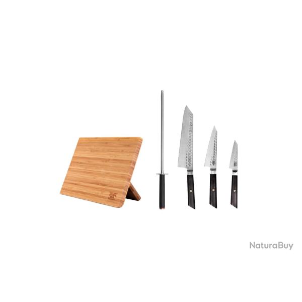 Essential Professional 5-Piece Knife Set - Bunka Collection