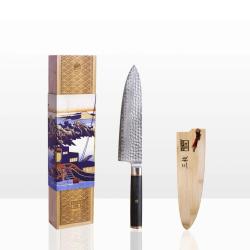 Gyuto Chef Knife 20 cm blade - Pakka San-Mai Collection