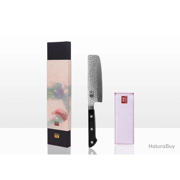 Nakiri Knife 16.5 cm - Hashi Tsuchime Collection