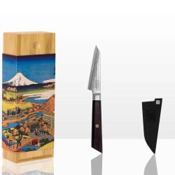 Paring Knife 9 cm - Bunka Damascus Collection