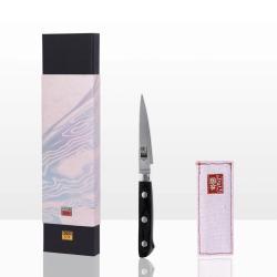 Paring Knife 9 cm - Hashi Damascus Collection
