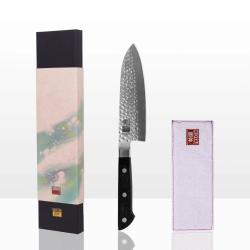 Santoku Knife 17 cm - Hashi Tsuchime collection